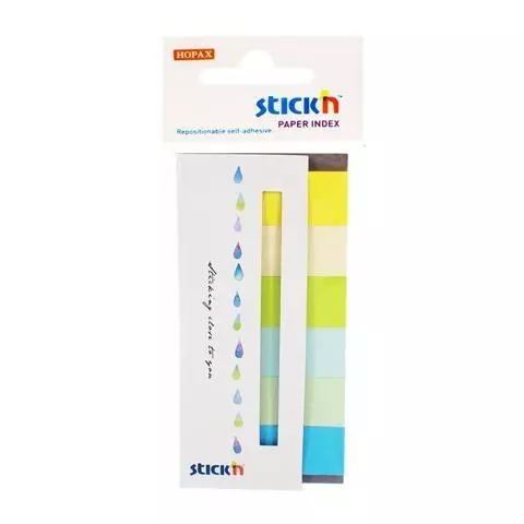 Zakładki indeksujące papierowe Neon Summer, mix 6 kolorów - Papiernicze i szkolne