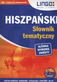 Hiszpański słownik tematyczny + CD - Książki
