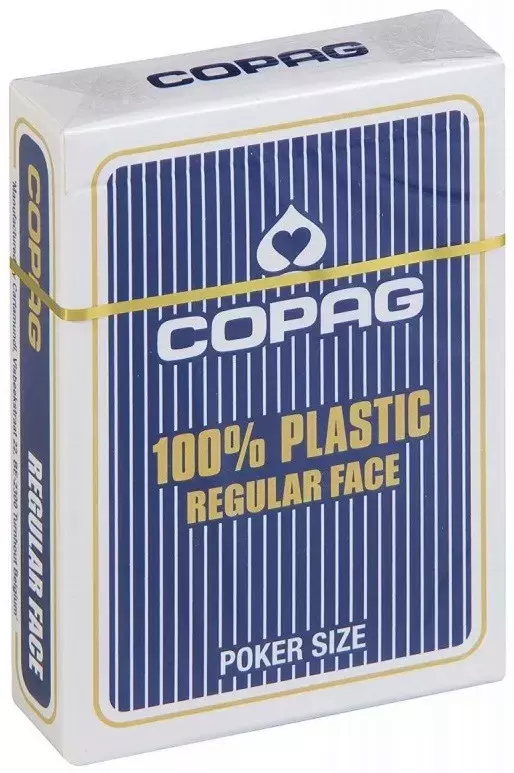 Karty do gry w pokera COPAG, niebieskie - Gry