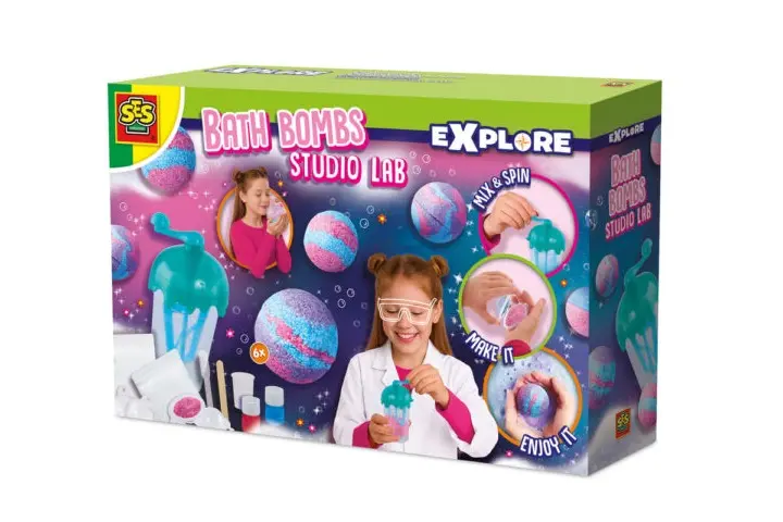 SES Laboratorium kulek do kąpieli 25145 51451 - Zabawki