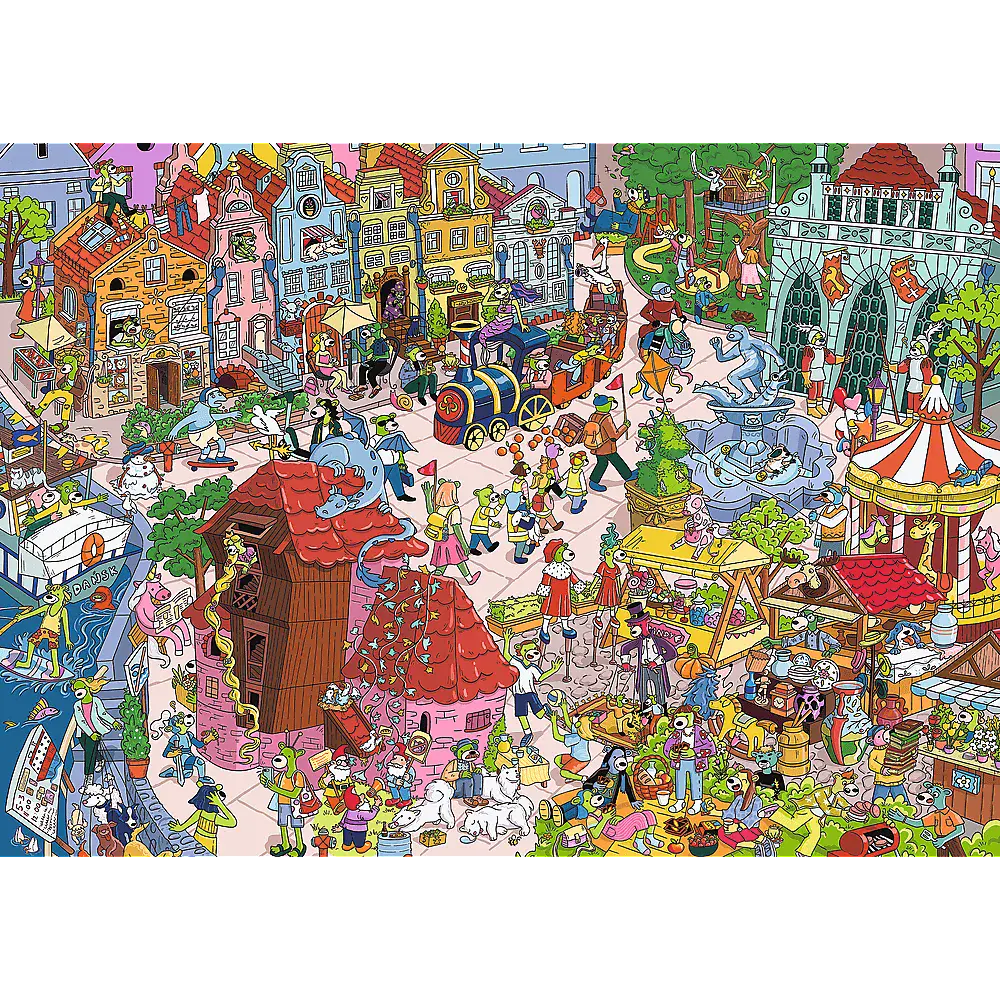 Puzzle 500 elementów. Spy Guy. Gdańsk, Polska - Puzzle