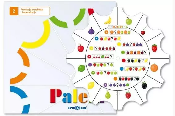 Paleta. Percepcja wzrokowa i koncentracja 2 - Książki