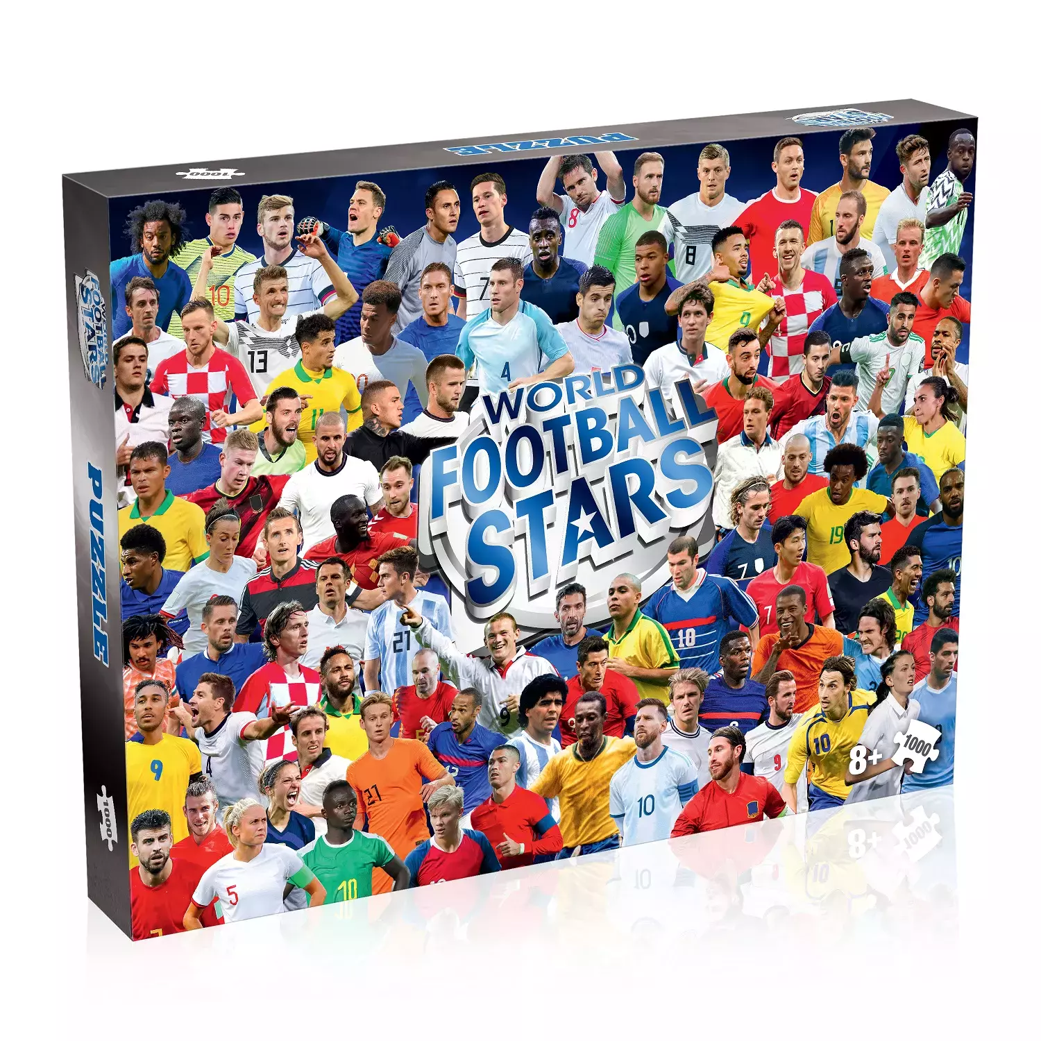 Puzzle 1000 elementów. World Football Stars - Puzzle