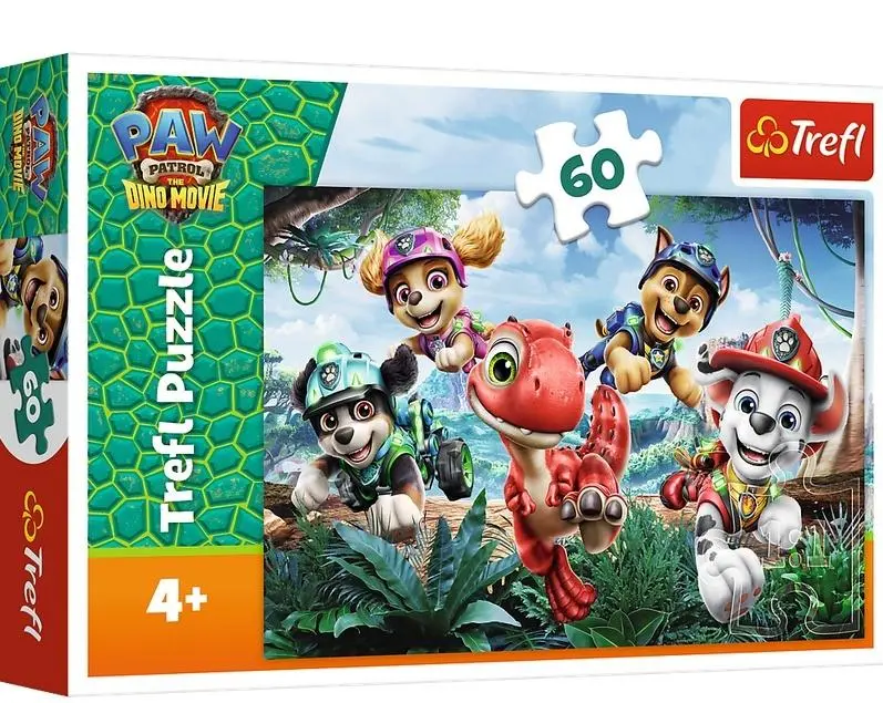Puzzle 60 Dinozaurom na ratunek TREFL - Puzzle