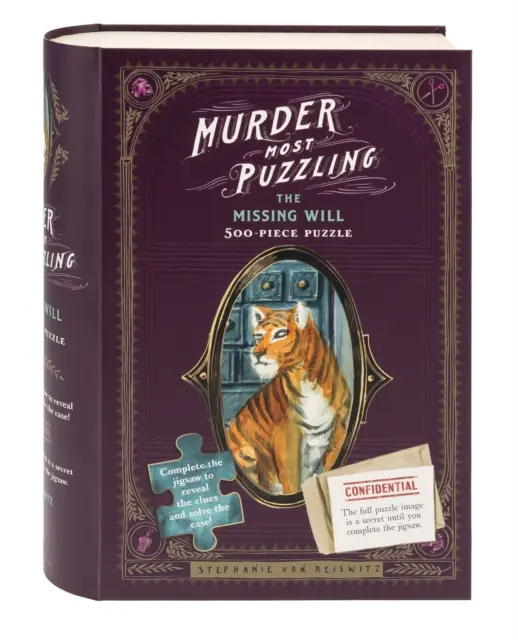 Murder Most Puzzling The Missing Will 500-Piece Puzzle - Książki