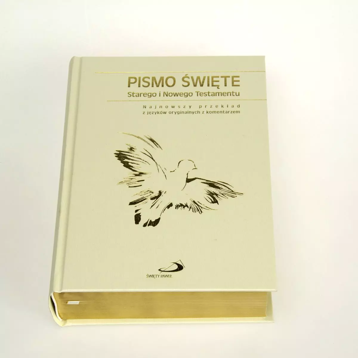 Pismo Św. ST i NT (standard format, twarda oprawa, paginatory, złocone brzegi kartek) - Książki