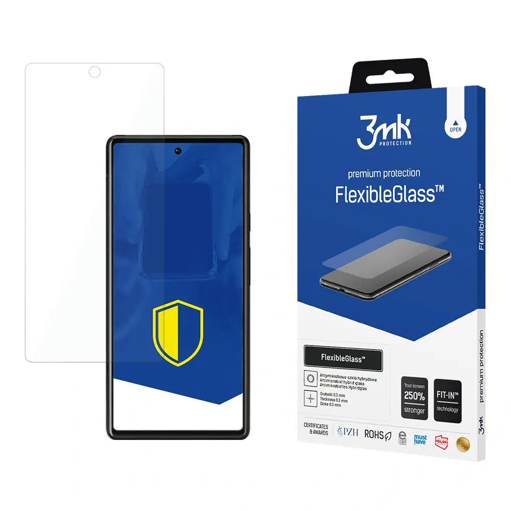 Szkło hybrydowe 3mk FlexibleGlass™ na Google Pixel 6 5G - Elektronika i akcesoria