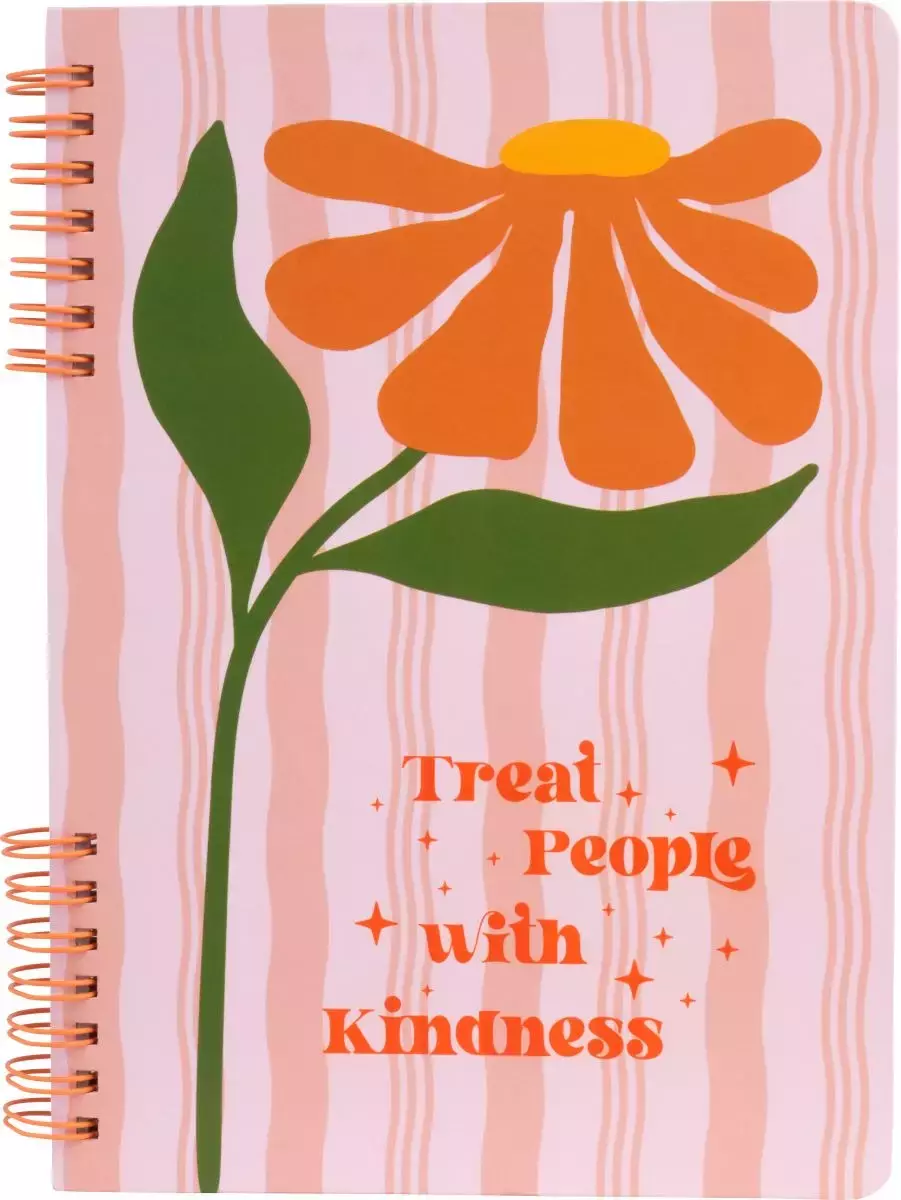 Notes A5 na spirali BLOOM-Boho 80 ark. Happy Color - Papiernicze i szkolne