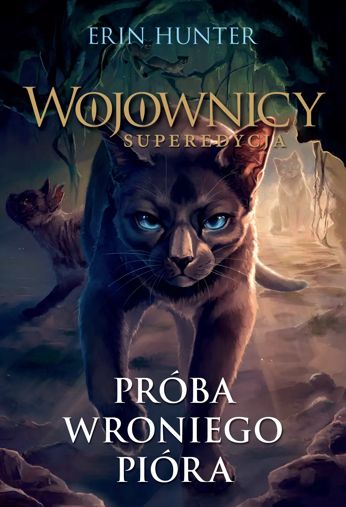 Wojownicy. Próba Wroniego Pióra - Książki