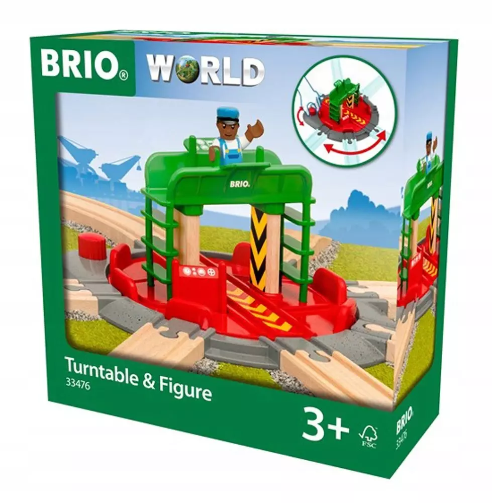 BRIO. Obrotnica z figurką - Zabawki