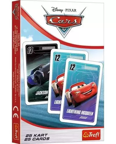 Karty Piotruś Disney Cars 08511 - Gry