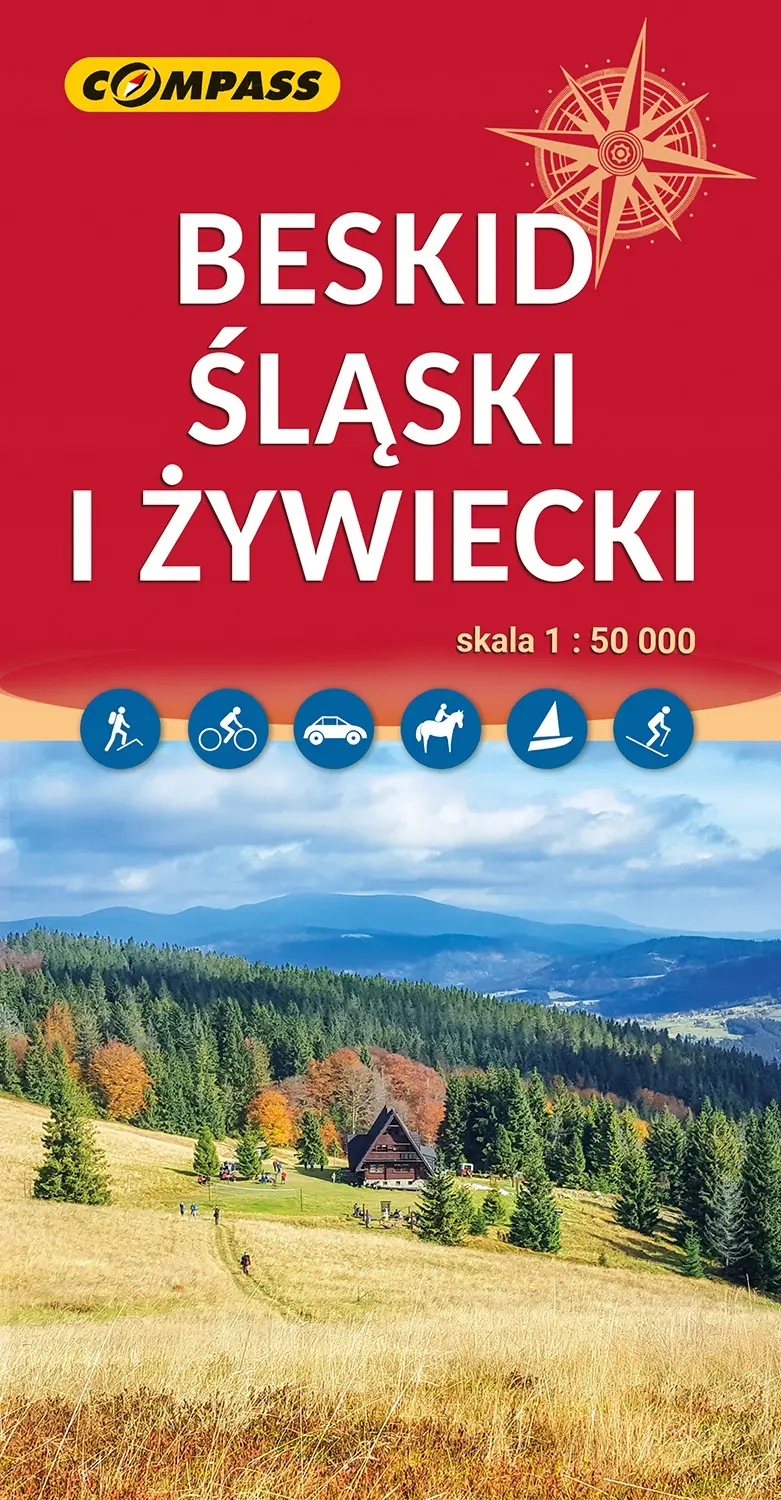 Mapa turystyczna - Beskid Śląski i Żywiecki 2026 - Książki