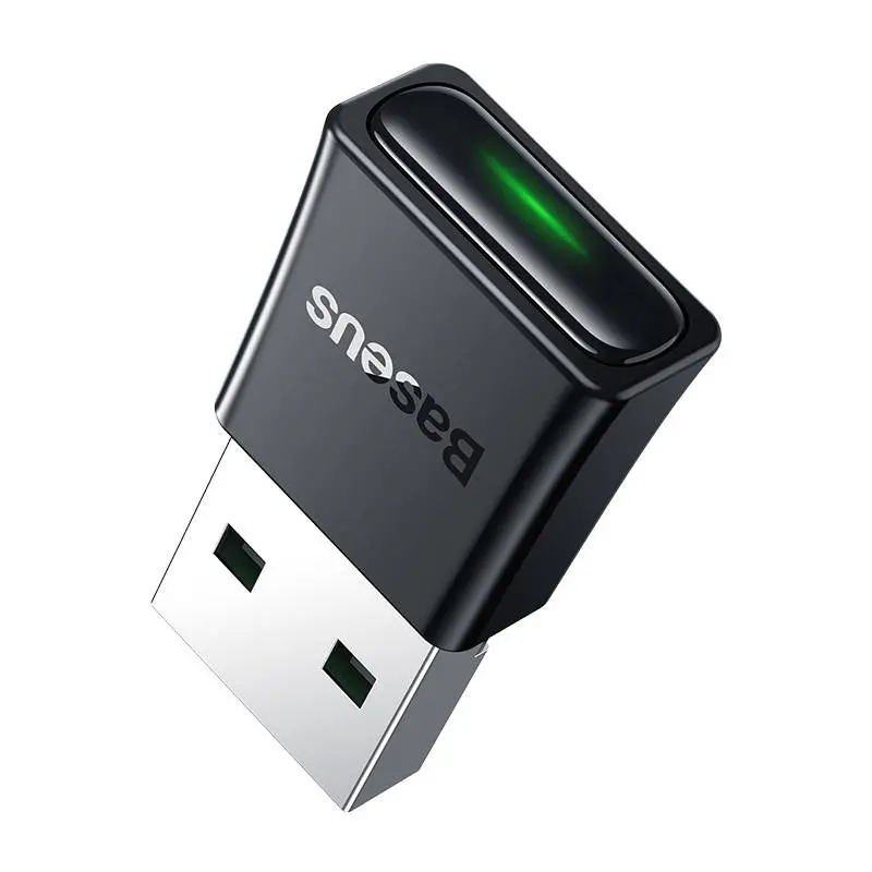 Adapter Bluetooth BASEUS BA07 USB-A BT 5.3 (czarny) - Elektronika i akcesoria