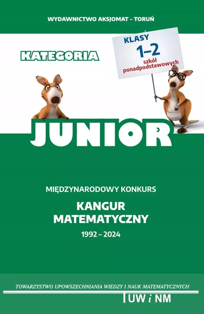 Matematyka z wesołym kangurem Poziom Junior 2024 - Książki