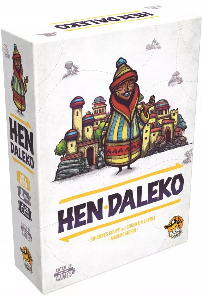 Gra planszowa Lucky Duck Games Hen daleko - Gry