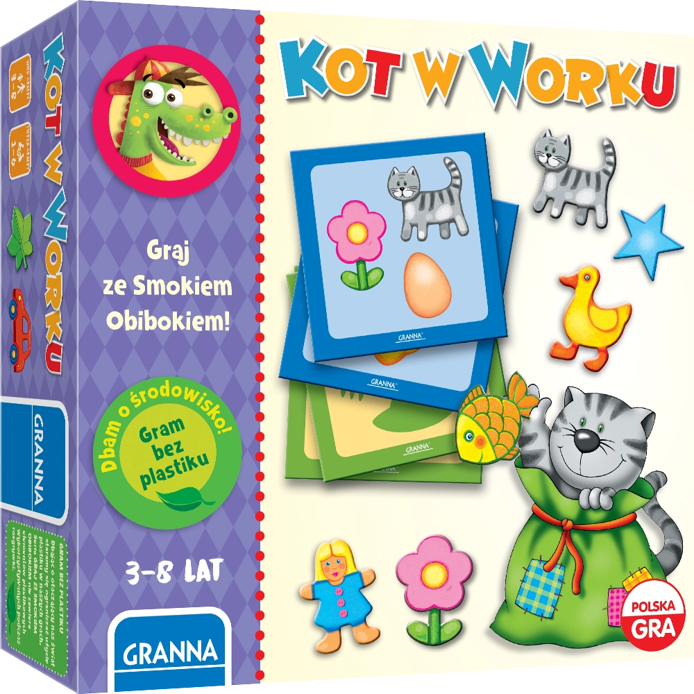 Kot w worku. Graj ze smokiem Obibokiem - Gry