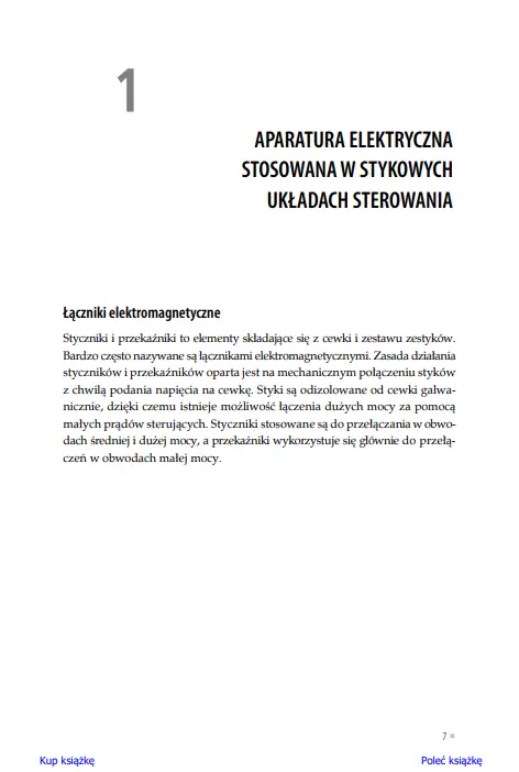 Stykowe elektryczne układy sterowania, wydanie 2 - Książki