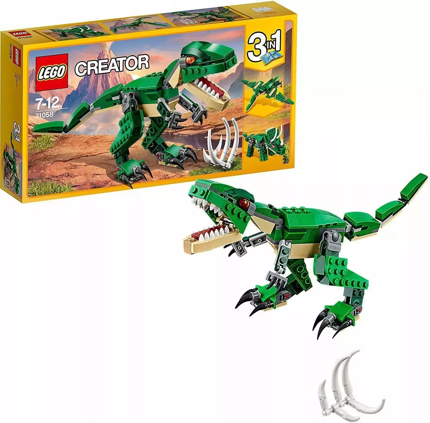 LEGO Creator 3 w 1 Potężne dinozaury 31058 - Zabawki