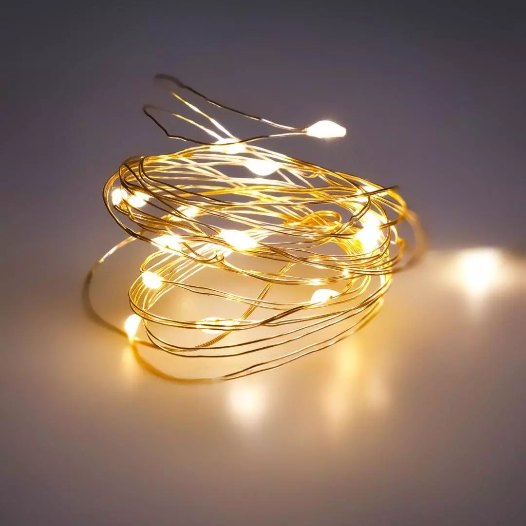 Lampki led na druciku (20 lampek) - Papiernicze i szkolne