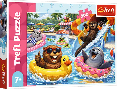 Puzzle 200 elementów. Bobrze sprawy - Puzzle
