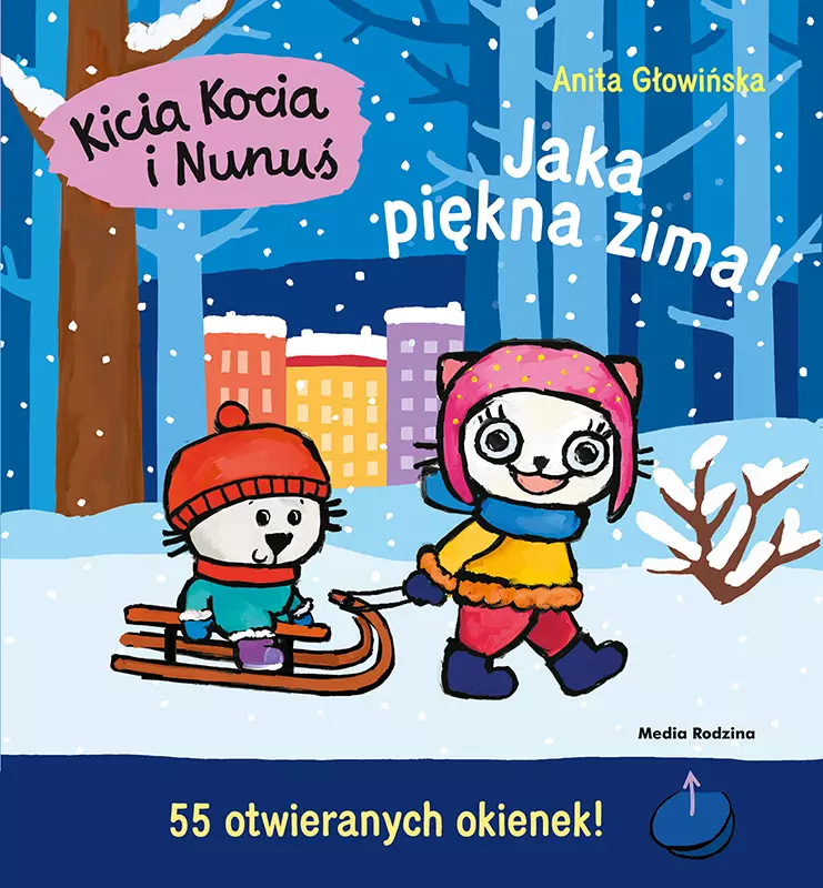 Kicia Kocia i Nunuś. Jaka piękna zima! - Książki