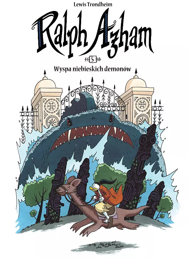 Ralph Azham 5. Wyspa niebieskich demonów - Książki