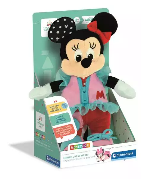 Clementoni Pluszowa baby Minnie 17860 - Zabawki