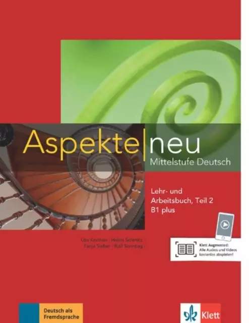 Aspekte neu Mittelstufe Deutsch Lehr- und Arbeitsbuch. Część 2. Poziom B1 plus - Książki