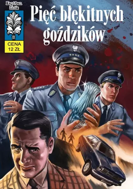 Kapitan Żbik. Pięć błękitnych goździków - Książki