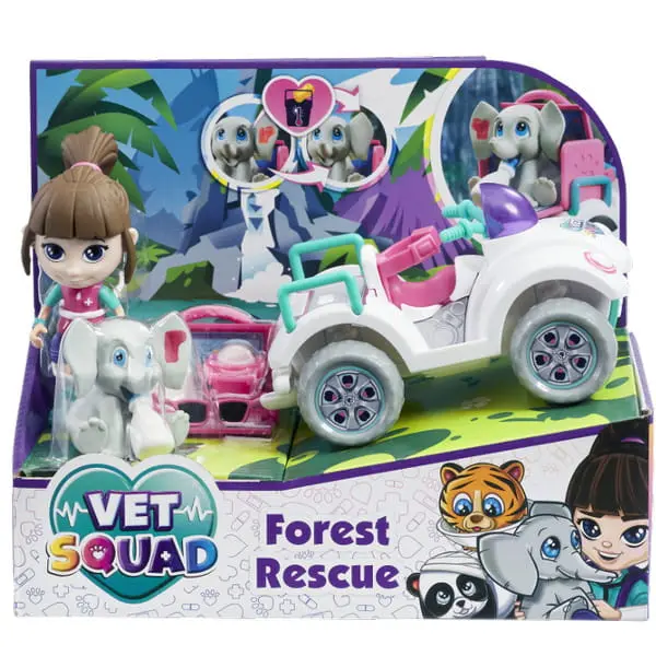 Vet Squad, Quad bike & Ava, Goliath - Zabawki
