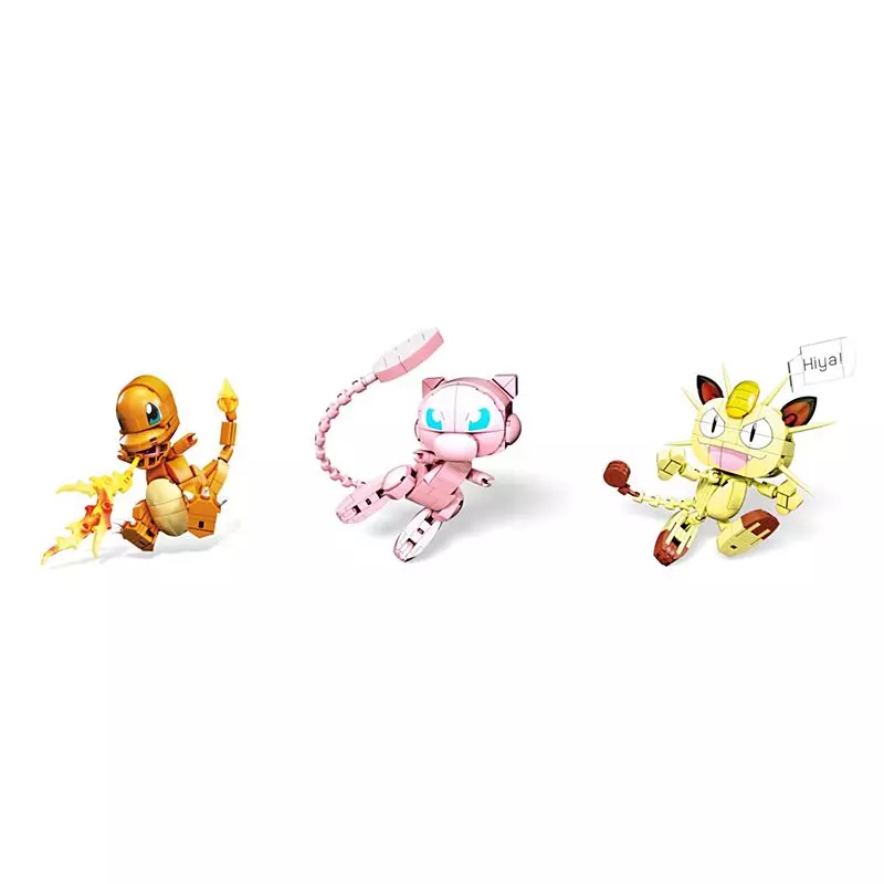 Mega Construx. GKY95 Pokemony. Pokemon do zbudowania, mix wzorów - Zabawki