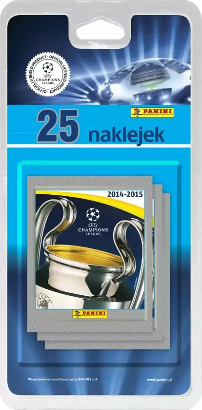 Panini: UEFA CL (2014-2015) - Blister z naklejkami - Zabawki