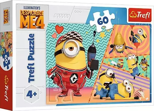 Puzzle 60 Wesołe Minionki TREFL - Puzzle