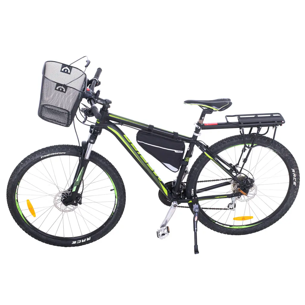 Koszyk rowerowy na kierownicę, metalowy - Elektronika i akcesoria