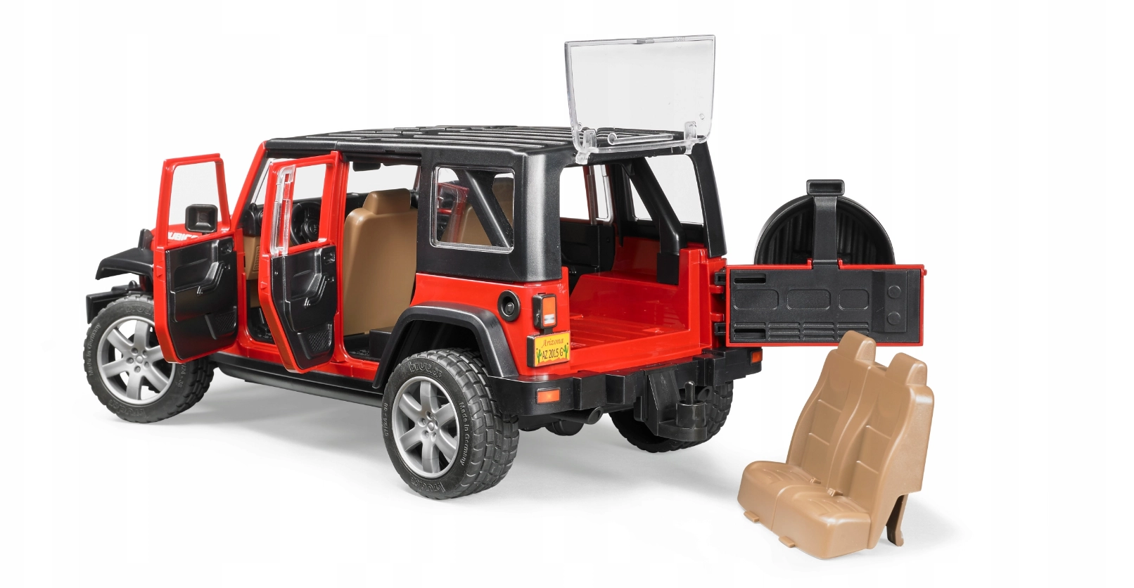 Samochód Jeep Wrangler Unlimited Rubocon - Zabawki