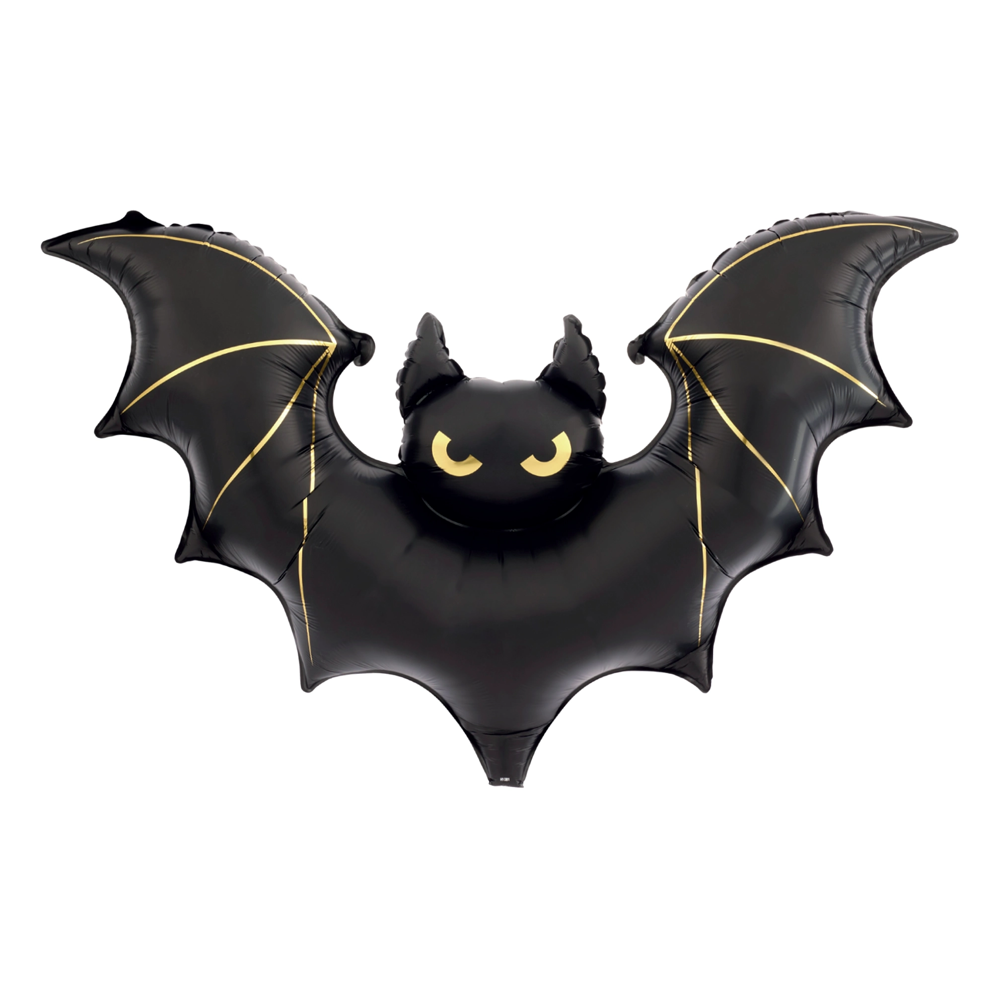Balon foliowy Nietoperz Halloween czarny 85 x 150 cm - Impreza