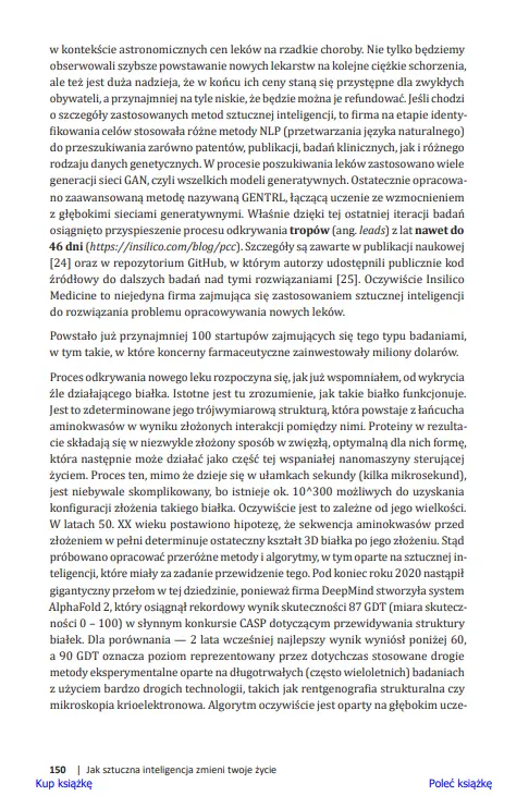Jak sztuczna inteligencja zmieni twoje życie - Książki