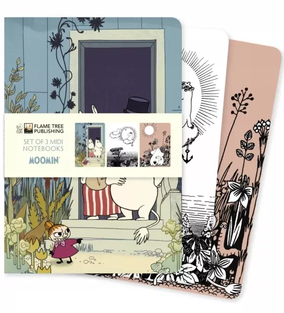 Moomin Set of 3 Midi Notebooks - Książki
