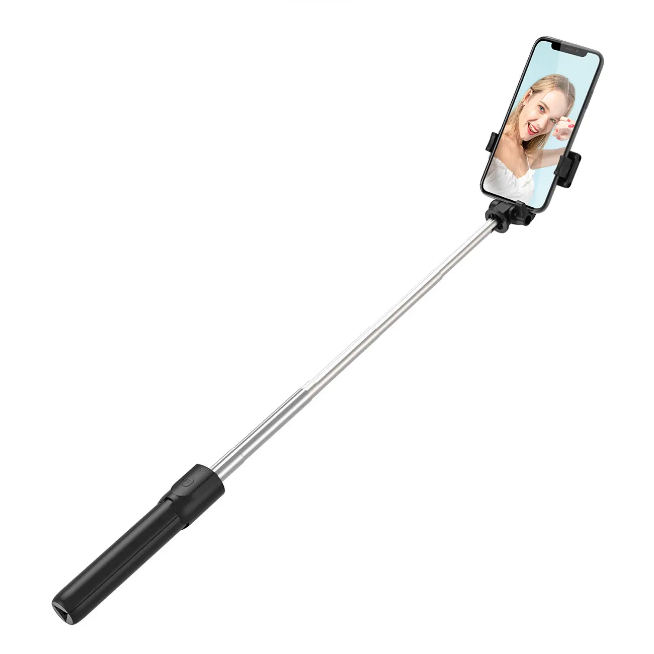 Wozinsky selfie stick WRY1S teleskopowy tripod 0.7m na telefon - czarny - Elektronika i akcesoria