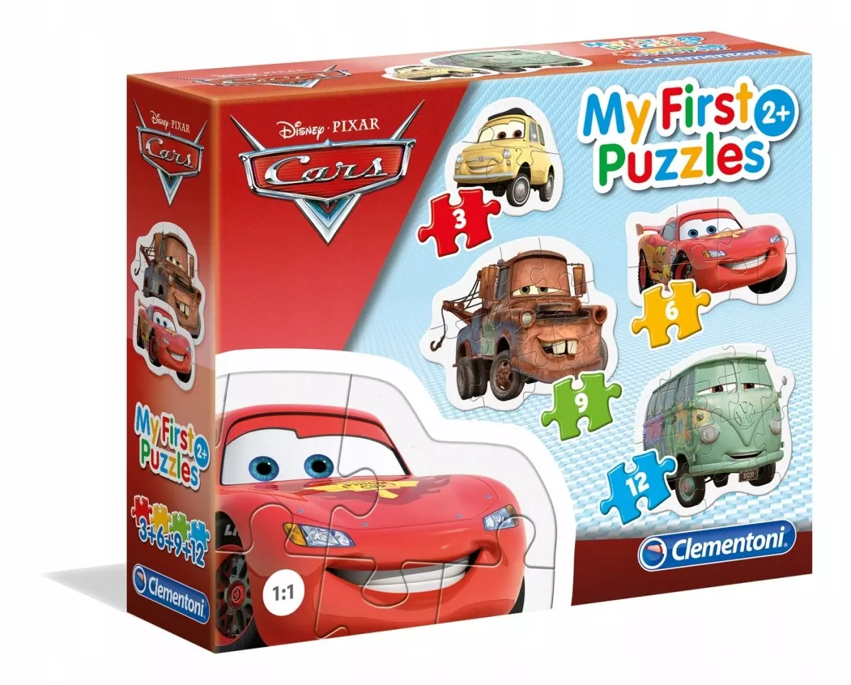 Puzzle 4w1. Moje Pierwsze Puzzle. Auta - Puzzle