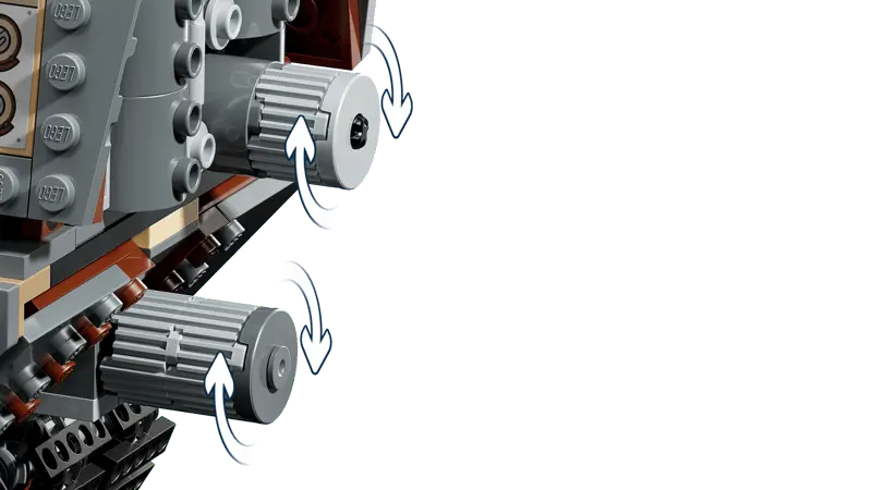 LEGO Star Wars™ Piaskoczołg wędrownych Jawów i bagnorożec 75453 - Zabawki