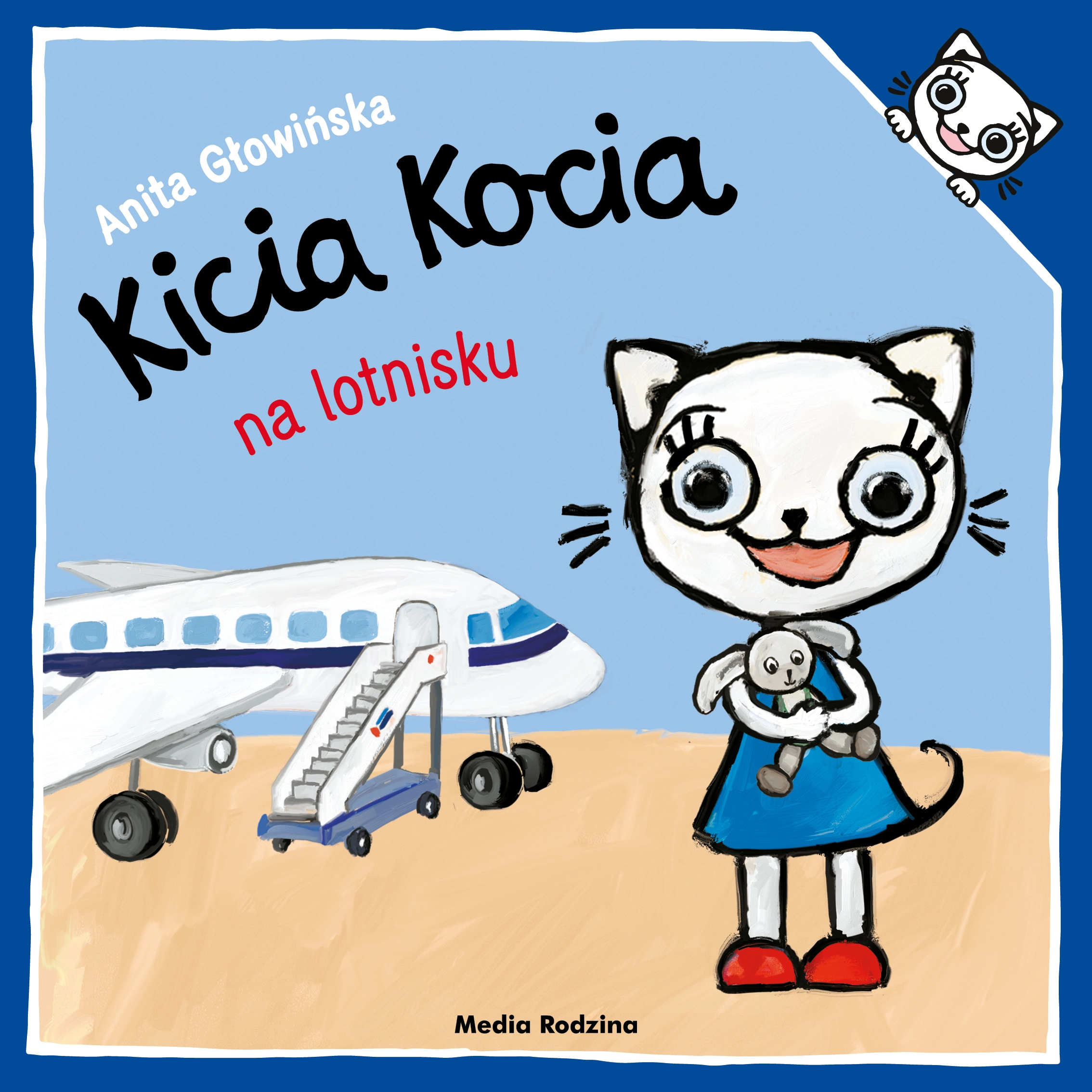 Kicia Kocia na lotnisku - Książki