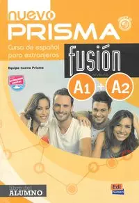 Nuevo Prisma. Fusion nivel A1+A2. Podręcznik+ CD - Książki