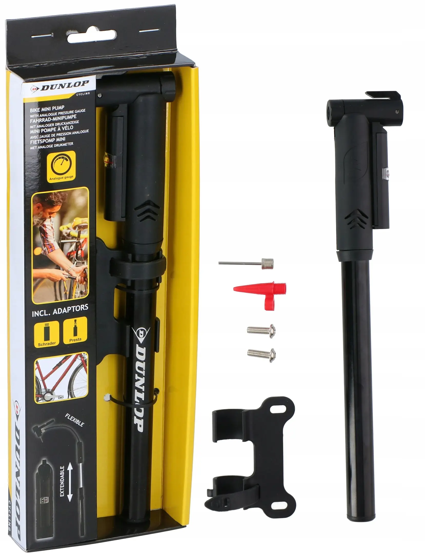 Pompka Rowerowa Mini 120psi (8bar) Dunlop - Elektronika i akcesoria