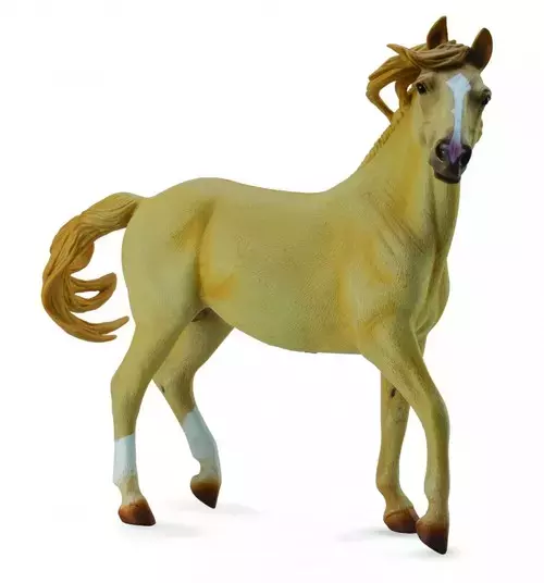 Koń Mustang Light Palomino Deluxe 1:12 - Gry