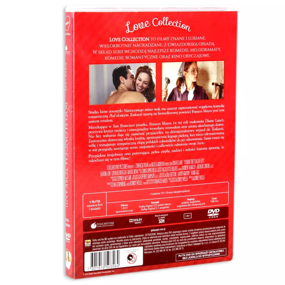 Love Collection. Pod słońcem Toskanii, DVD - Filmy