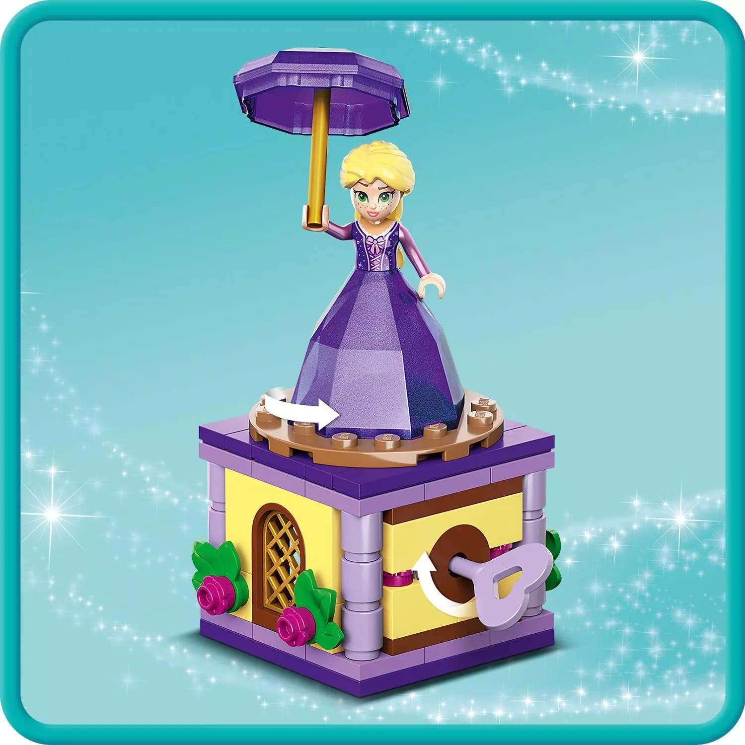 LEGO Disney. Wirująca Roszpunka 43214 - Zabawki