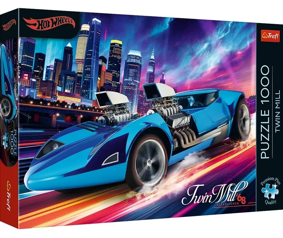 Puzzle 1000 Hot Wheels: Twin Mill TREFL - Puzzle