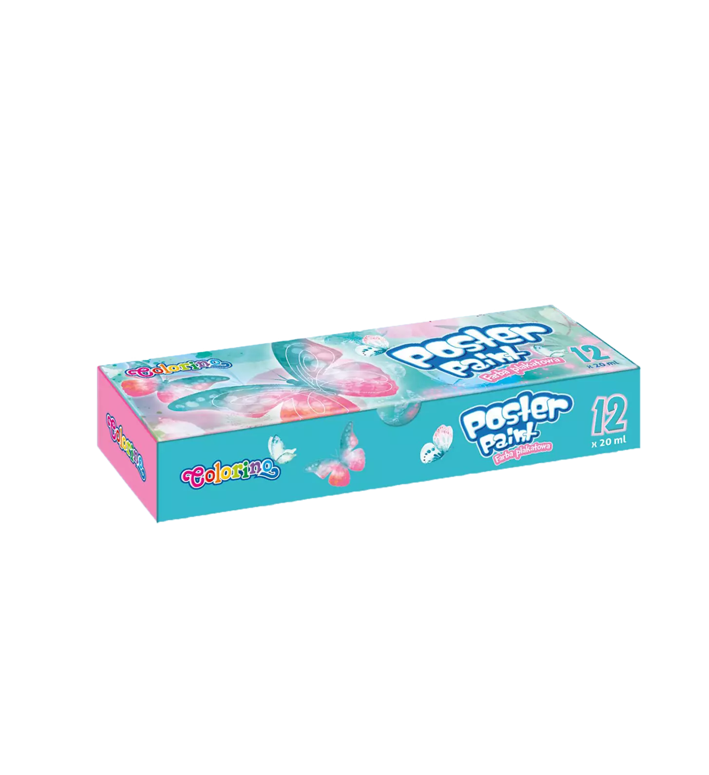 Farby plakatowe CP Colorino dreams 20 ml 12 kolorów - Papiernicze i szkolne