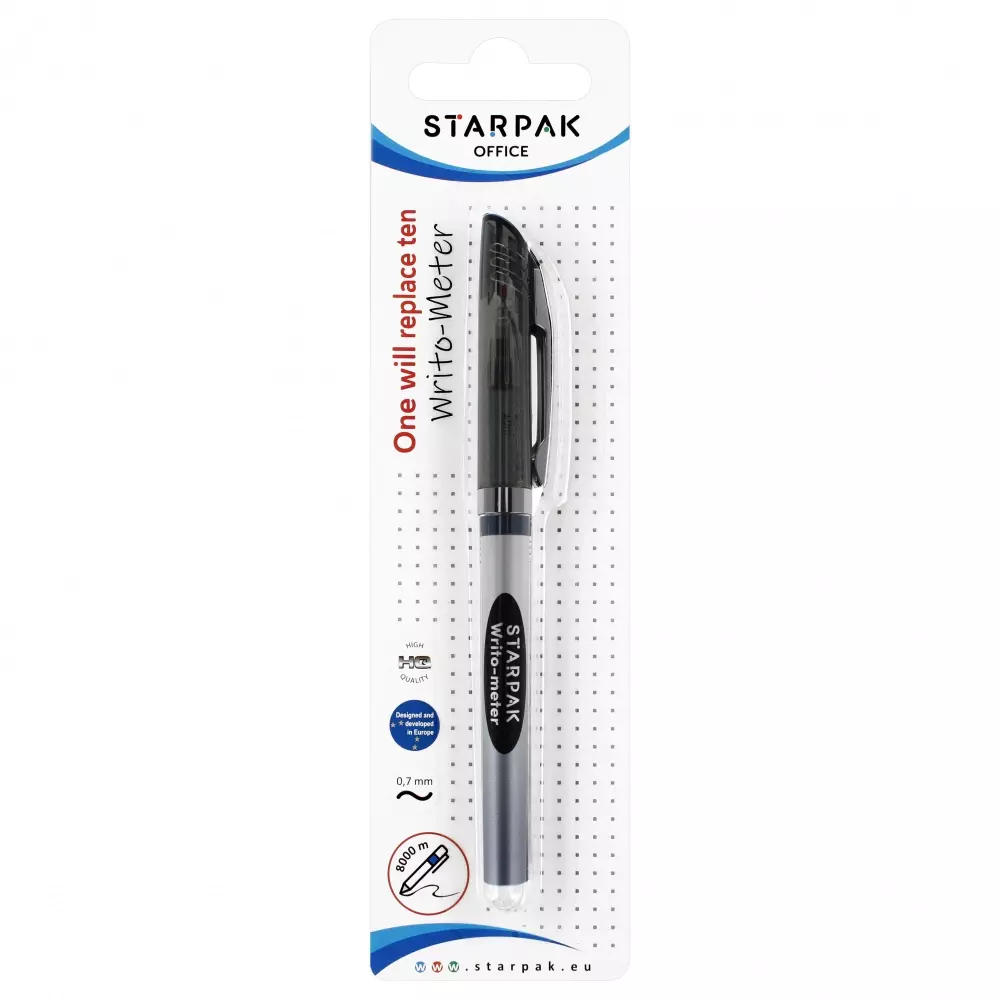 Długopis Zamykany Writo-meter Starpak 525885 - Papiernicze i szkolne